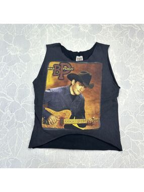 Furst of A Kind Vintage 2000s Brad Paisley Graphic Tank Top